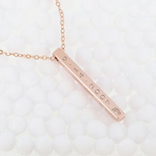 Load image into Gallery viewer, Personalized Bar Necklace