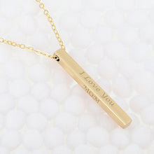 Load image into Gallery viewer, Personalized Bar Necklace