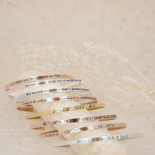 Load image into Gallery viewer, Personalized Engraved Bangle for Women