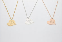 Load image into Gallery viewer, Personalized Heart Necklace