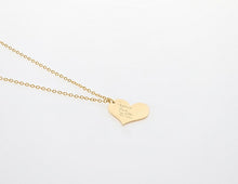 Load image into Gallery viewer, Personalized Heart Necklace