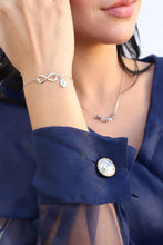 Load image into Gallery viewer, Rose Gold Infinity Bracelet, Wedding Jewelry Gift