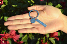 Load image into Gallery viewer, Personalized Keychain Coordinates Keychain Custom Keychain