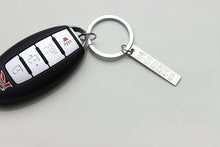 Load image into Gallery viewer, Personalized Keychain Coordinates Keychain Custom Keychain