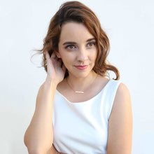 Load image into Gallery viewer, Gold Bar Custom Necklace