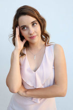 Load image into Gallery viewer, Personalized Vertical Bar Necklace