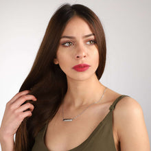 Load image into Gallery viewer, Silver Handwriting Necklace