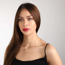 Load image into Gallery viewer, Custom Bar Name Necklace for Women, Personalized Bar Necklace