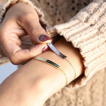 Load image into Gallery viewer, Custom Bar Bracelet for Women