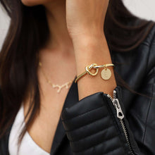 Load image into Gallery viewer, Personalized Bridesmaid Gifts, Custom Knot Bracelet