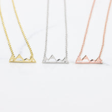 Load image into Gallery viewer, Mountain Necklace, Nature jewelry