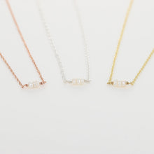 Load image into Gallery viewer, Dainty Freshwater Pearl Choker Necklace