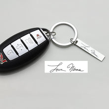 Load image into Gallery viewer, Actual Handwriting Keychain, Memorial Gift