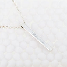 Load image into Gallery viewer, Personalized Bar Necklace
