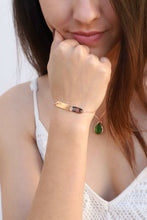 Load image into Gallery viewer, Rose gold Custom Bar Bracelet Personalized Bracelet For Women
