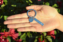 Load image into Gallery viewer, Personalized Keychain Coordinates Keychain Custom Keychain
