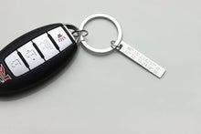 Load image into Gallery viewer, Personalized Keychain Coordinates Keychain Custom Keychain
