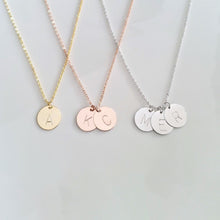 Load image into Gallery viewer, Dainty Initial Necklace
