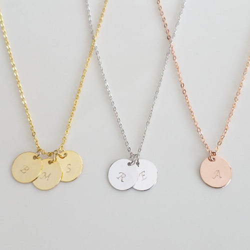 personalized coin necklace
