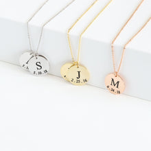 Load image into Gallery viewer, Personalized Initial Necklace, Graduation Necklace
