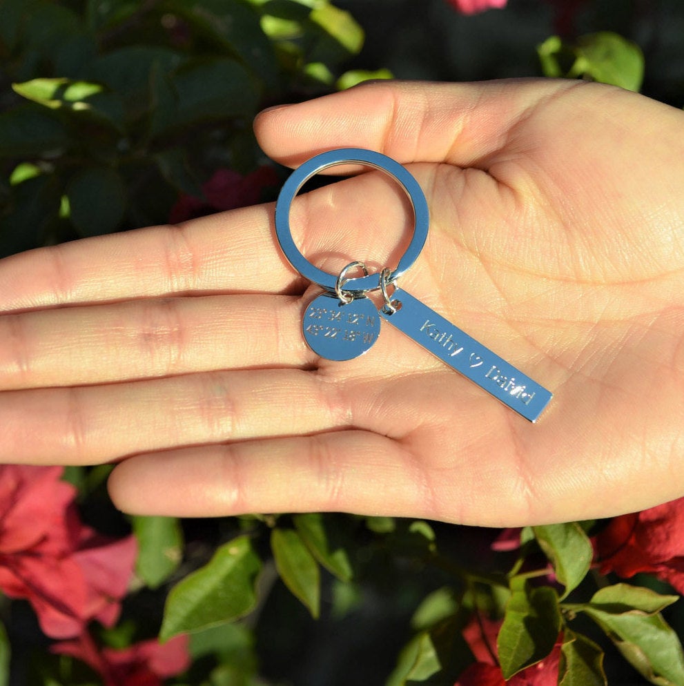 Actual Handwriting Keychain, Memorial Gift – Jewelryhills